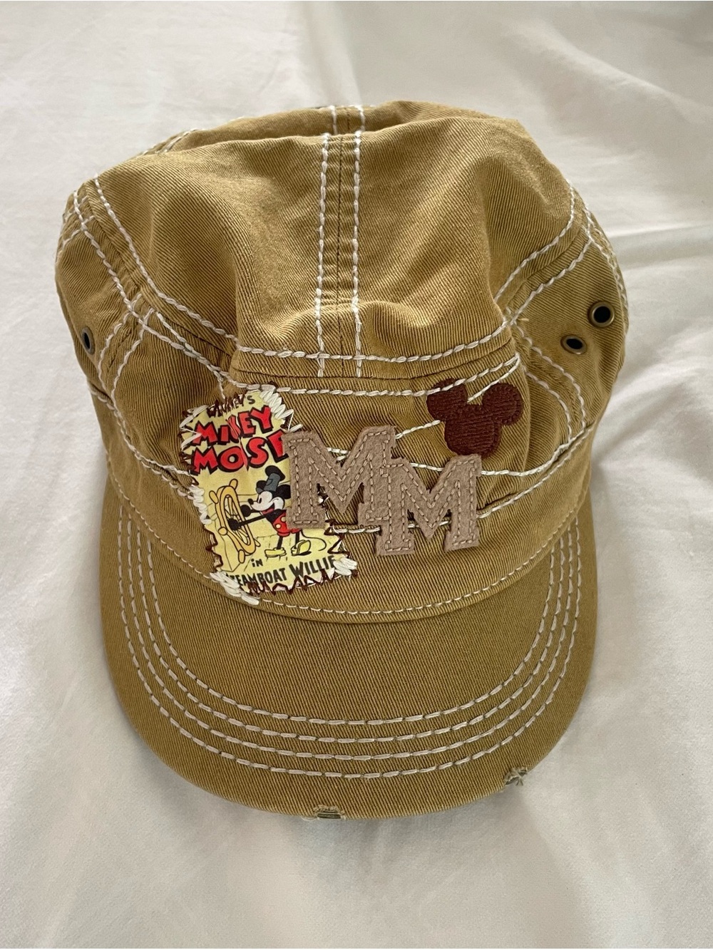 Mickey Mouse Brown Patch Cap - Casual Hat